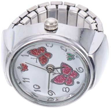 VALICLUD Finger Uhr Mini Uhr Finger Dekorativer er Verstellbare Ringe Für Trendiges Für Schmuck Für Ringe Herren Armbanden Neuartige