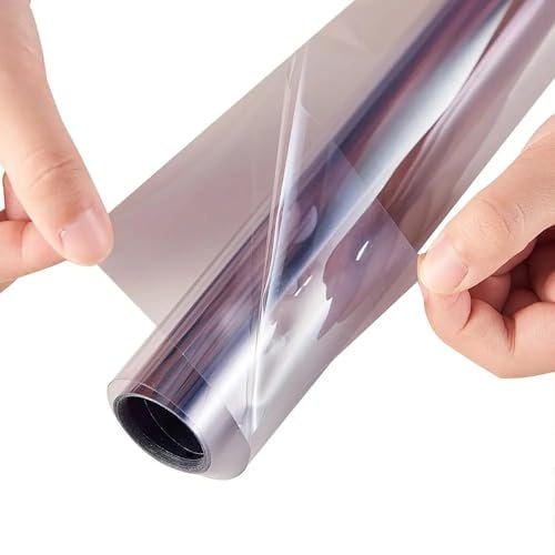 ZHANGSHUMIN TöNungsfolie Auto 50cm x 300cm VLT 75% Grau Blau UV + Isolierung Auto Fenster Tönung Film 2Ply Solar Schutz Film Scheiben TöNungsfolie Auto