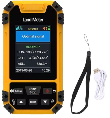 Handheld GPS GNSS Empfänger Hohe Präzision für Landvermessung Geländearbeiten Wandern Navigation Outdoor