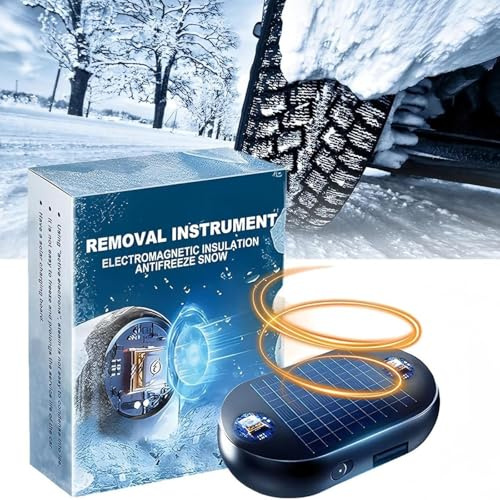 BesBet Auto Enteiser Elektrisch, Schnelle Abtauung Ultraschall Enteiser Auto Schnelle Und Einfache Installation Mit Verschiedenen Automodellen Kompatibel,1PCS