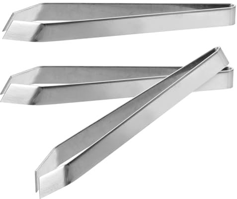 FUNNETOYU 6pezzi Pinzette Inossidabile per Cibo Utensili da Cucina per Rimuovere Lische e Pelo di Pinzette Professionali per Cucina e Design Alimentare Strumenti di Controllo Facile e Sicuro