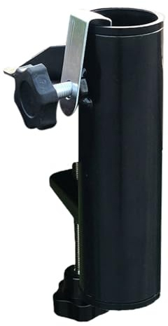 Sonnenschirmhalter, robuste Schirmklemme, Metall, Schirmständer, Eisen, Sonnenschirmhalter für , Hof, Balkon, Deck, Boote | Schirmhalterung Deckhalterung für Sonnenschirme