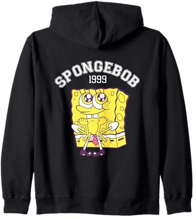Bob Esponja Colegio Cool 1999 Sudadera con Capucha