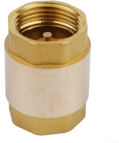 Messing Rückschlagventil für Pumpensysteme 1 Zoll Anschluss für effizienten Flüssigkeitsdurchfluss (2,5 cm)