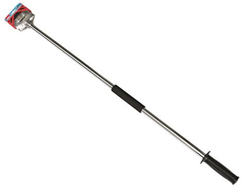 Hilka Tools 55995548 - Raschietto per pavimenti, resistente, 100 cm, colore: Nero/Argento