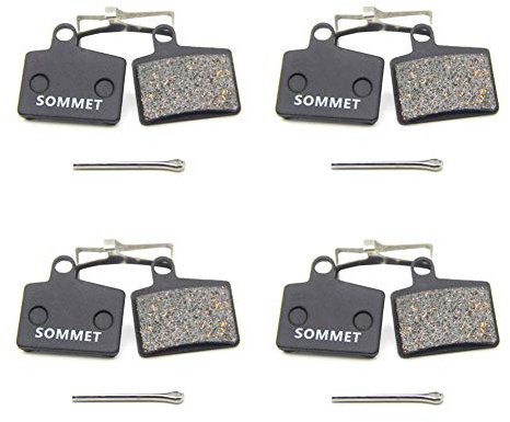 SOMMET 4 Paare Fahrrad Scheibenbremsbeläge für Hayes Stroker Ryde/Redar/Dyno Sport Comp/Prime Sport ZSP16-4