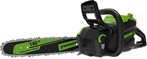 Greenworks 80V 16 Brushless Cordless Chainsaw (Great For Tree Felling, Limbing, Pruning, and Firewood / 75+ Compatible Tools), Tool Only