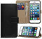 Case Compatible with iPhone SE 2016 (Not for 2020) / iPhone 5S / iPhone 5, Premium Folio Flip Wallet Leather Phone Case Cover for Apple iPhone SE 2016 / 5S / 5, Black
