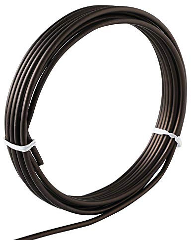 Wazakura Filo per Addestramento Bonsai in Alluminio 4mm 150g Fatto in Giappone, Filo Giapponese per Bonsai per la Modellatura di Rami e Tronchi - Marrone (4mm)