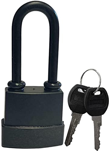 PSO 45MM Long Shackle Heavy Duty Waterproof Steel Outdoor Security Padlock Lock 2Key