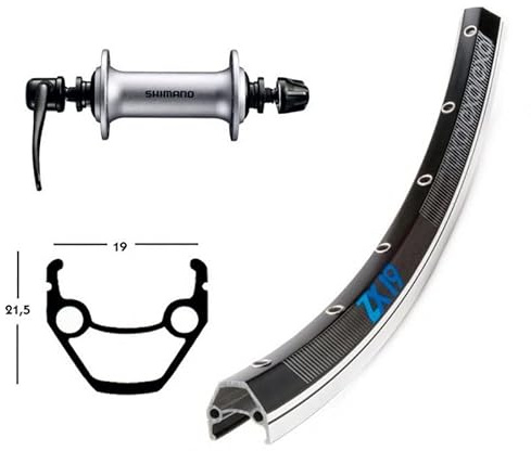 V-Rad Acera Fahrradteile Schw/Pol One Size