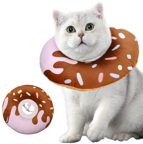 Crazy Bean husdjur mjuk skyddande krage anti-bett säkerhet justerbar skyddande krage specialskydd för katter hundar