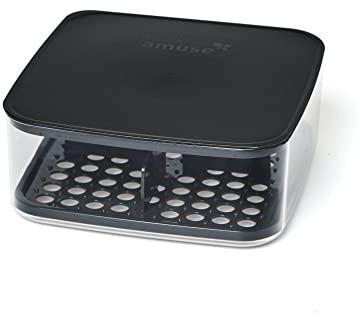 Harfield Tableware Amuse Large Speciality Cheese Meat Fridge Food Storage Box Deli Cold Cuts Containers Cheese Saver Adjustable