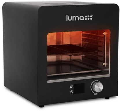 Luma® by Newair Electric Grill for Steaks | 1450°F Infrared Indoor Smoker with Cool-Touch Exterior | Portable Countertop BBQ Grill for Kitchen or Patio