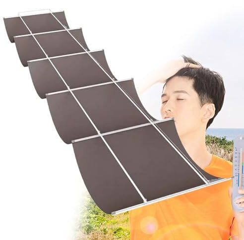 Beschattung Seilspannmarkise für Terrassenüberdachung, Welle Sonnensegel Ausziehbar Komplettset, Terrassen Sonnenschutz, Schattenspender, PE. Atmungsaktiv