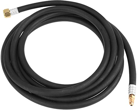WP17 Argon-Lichtbogenschweißbrenner 100 A, Gasgeschützter WIG-Schweißbrenner mit Ergonomischem Griff und 7,6 M Langem Schlauch – Ideal Zum WIG-Schweißen von Aluminium und Edelstahl