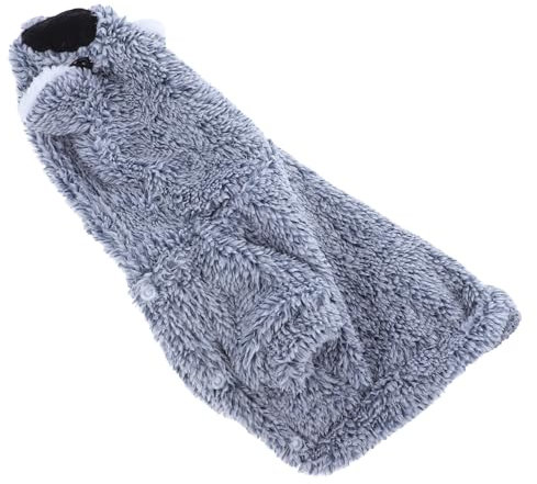 ROMISBABA 1stück Koalas Form Hundekleidung Für Kleine Hunde Süßes Kostüm Warmes Sweatshirt Blau Für Fototermine Und Outdoor-aktivitäten