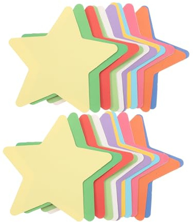 VILLFUL 360 Pezzi Sagome Colorate Stelle Carta per Decorazioni Bacheche Scolastiche Fai da Te e Forniture per Feste Facili da Usare e Stimolano La Creatività Dei