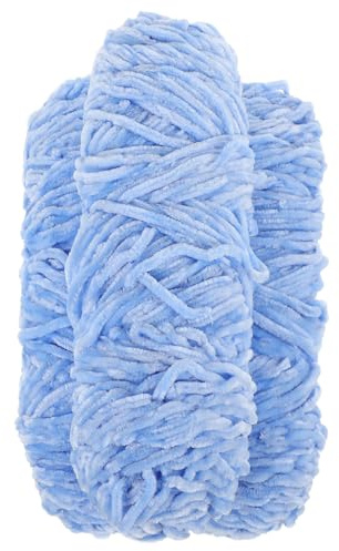 ABOOFAN 3 Rolls Medium-Thick Chenille Yarn for Crocheting and Knitting Soft Decorative Wool Yarn for DIY Sweaters Scarves Hats Flexible Handcraft Weaving Thread for Dishcloths and