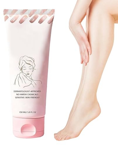 Dmuzsoih Body Hair Removal Cream,150mL Soothing Hydration Depilatory Products - Gentle Depilatory Cream for Body - for Girls Mother Girlfriend Wife Sister