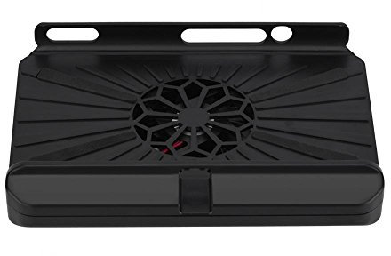 VBESTLIFE Ständer mit Kühler Lüfter,Multifunktionale Kühlung Stand Fans USB Powered Cooler Stand Cooling Pad für Schwarz