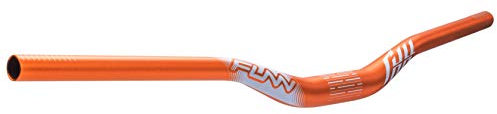 Funn Full On Mountainbike Lenker mit Lenkerklemme 31,8 mm und Breite 785 mm, robuster und leichter Legierungs-Riser-Lenker für MTB, BMX und Rennrad, Anstieg 30 mm (Orange)