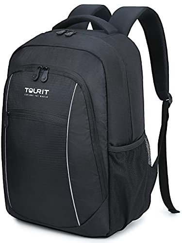 TOURIT Mochila Nevera Mochila Térmica Mochila Isotermica de Almuerzo Nevera Portatil para Alimentos Frutas Grande con Correa Ajustable Bolso para Picnics, Fiestas, Camping, Playa