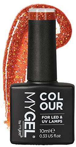 Mylee Gel-Nagellack 10 ml[Festive Lights] - UV/LED, Maniküre, Pediküre, für professionellen Gebrauch im Salon sowie zu Hause - Lang anhaltend und mühelos aufzutragen