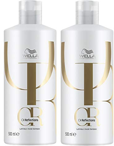 2er Luminous Reveal Shampoo Oil Reflections Wella Professionals auf Öl-Basis 500 ml