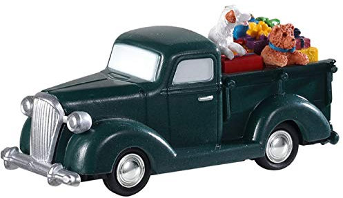 LEMAX - Bringing Presents Home 94579 Auto mit Geschenken - Weihnachtsdorf Winterdorf