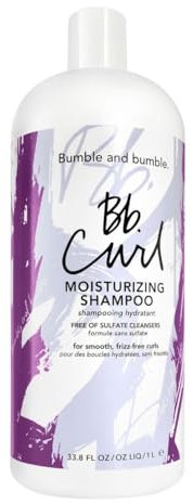 Bumble and bumble. Curl Moisturizing Shampoo | Gently Cleanses Coils, Curls, Waves | Anti Frizz | Sulfate Cleanser Free | With Jojoba, Avocado + Coconut Oil | Pump Sold Separately, 33.8 Fl Oz