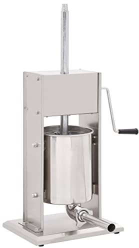 APCSA Kitchen Appliances- Kitchen & Dining -Manual Sausage Stuffer Silver 10 L Stainless Steel