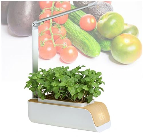 Smart Garden, Lamparas Para Plantas Interior Luz Azul Roja, Control De Chip Inteligente, Mini Invernadero Interior, Para HidroponíA, Suculentas, Etc