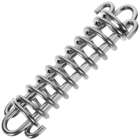 OUNONA Hundeleine Stoßdämpfende Feder Kauwiderstand Hundekette Outdoor-Hundeleine Zugfeder Hundebinde Stoßpufferfeder Zugkraft 41 Kg