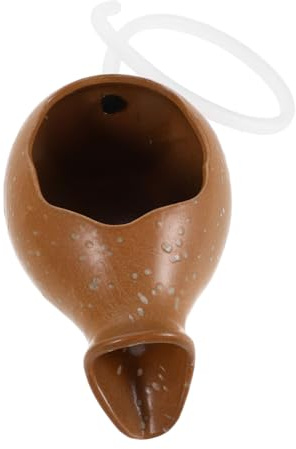 Zerodeko Fontaine à Jet Eau pour Bassin Pichet Céramique avec Cascade Décoration pour Jardin Et Terrasse Ouverture Supérieure pour Plantes Base Plate pour Stabilité