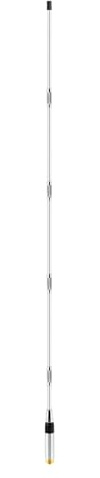 Bingfu Dual Band Ham Radio Antenna VHF UHF Foldable Whip Aerial SMA Female | 136-174MHz & 400-460MHz 85.7cm Compatible with Handheld Two-Way Radios And Walkie Talkies