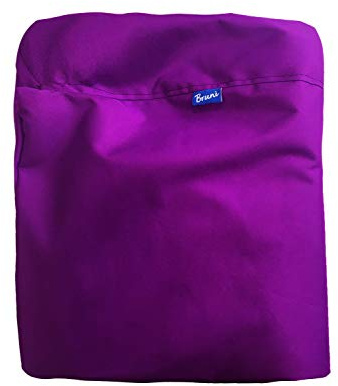 Bruni Classico Sitzsack-Bezug ohne Füllung - Wechselhülle (M, violett)