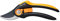 Fiskars Bypass-Gartenschere, Plus SmartFit, P541, Für frische Äste und Zweige, Antihaftbeschichtet, Edelstahl-Klingen, Länge: 20,1 cm, Schwarz/Orange, 1057169