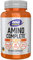 Now Foods, Amino Complete (Miscela di Aminoacidi), 120 Capsule vegetali, con BCAA, Testato in Laboratorio, Senza Glutine, Vegetariano, Non OGM