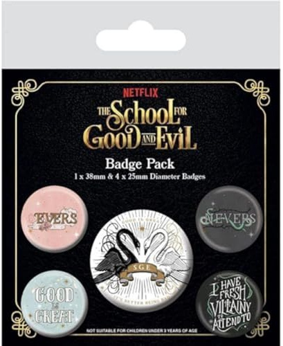 Pyramid International Badge Pack, mehrfarbig, Einheitsgröße