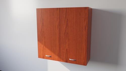 Calandrelli Pensile Cucina H 90 L 90 P 33 cm Ciliegio 2 Ante | materiale nobilitato