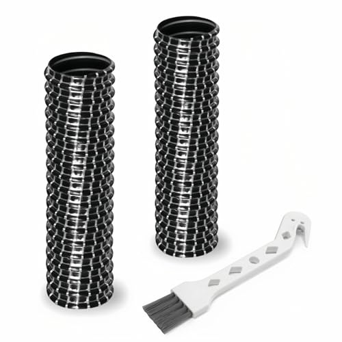 JEDELEOS Lower Hose for Shark Rocket HV300 HV302 HV320 HV321 HV322 Upright Vacuum Cleaner Series, Lower Nozzle Hose Replacement Parts 6 x 1.25 (Pack of 2)