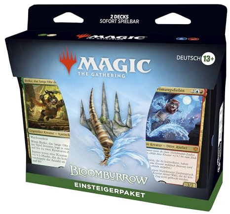 Magic: The Gathering Bloomburrow-Einsteigerpaket | Lerne Magic mit 2 Bloomburrow-Decks | Sammelkartenspiel für zwei Spieler ab 13 (deutsche Version)
