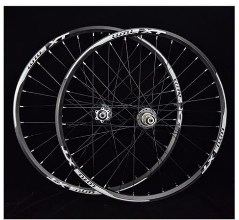 24/26/27,5/29 Zoll Mountainbike-Laufradsatz, 8–11-Gang-Kassette, Schnellspanner-Laufradsatz, Vorder-/Hinterrad, 32H-Scheibenbremse, Abgedichtete Lagerunterstützung A,26in