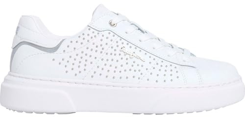 Pepe Jeans Sneaker Eaton Gala in Pelle Bianca