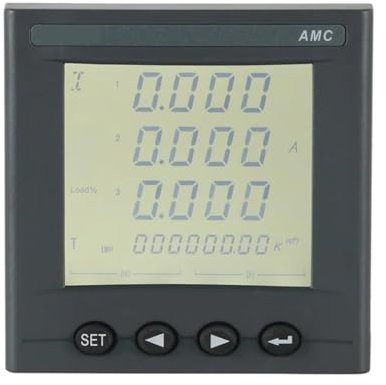 ISIRYK Compteur d'énergie Compteur d'électricité triphasé AC Power RS485 Multifonction Double Mesure d'énergie
