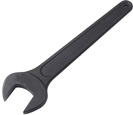 Heavy Duty Single Open End Wrench Black Carbon Steel Spanner Tool 17mm 18mm 19mm 21mm 22mm 24mm 27mm 30mm 32mm 46mm Open End Wrench