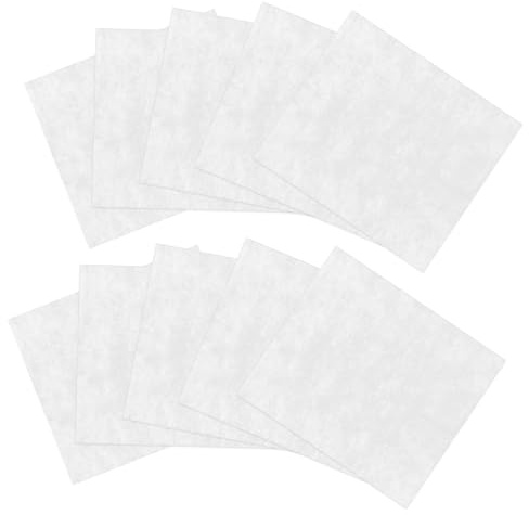 CONGARTENO Filtro de Aire Acondicionado de Papel Pet Blanco 20 Piezas Aislamiento Eléctrico y Reducción de Olores para Purificadores y Aire Acondicionado Hogar