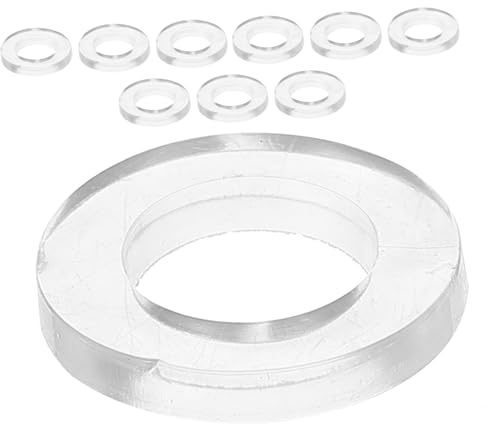 Duschschlauch Dichtungsscheiben aus Gummi 10 Stück, Ersatz | Gummidichtungen, Abdichten, Lange Nutzung, Passend für Duschschlauch Zubehör