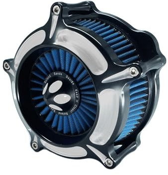Filtri Olio Moto Filtro Aspirazione Pulitore per filtro aria turbina moto per Bolt per XV 950(C Blue)